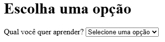Menus Suspensos